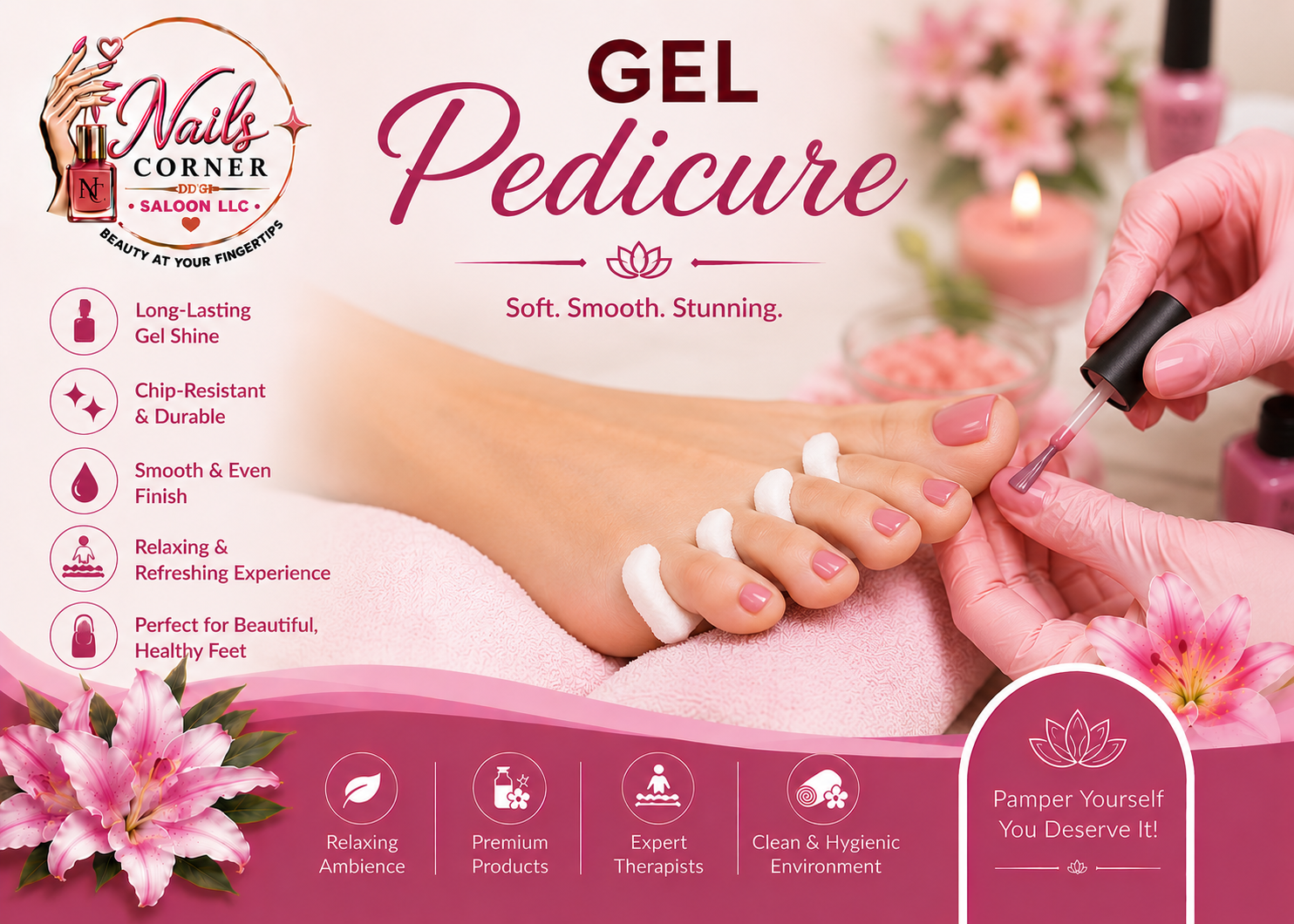 Gel Pedicure