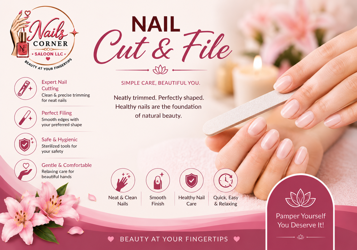 Nail Cut and File