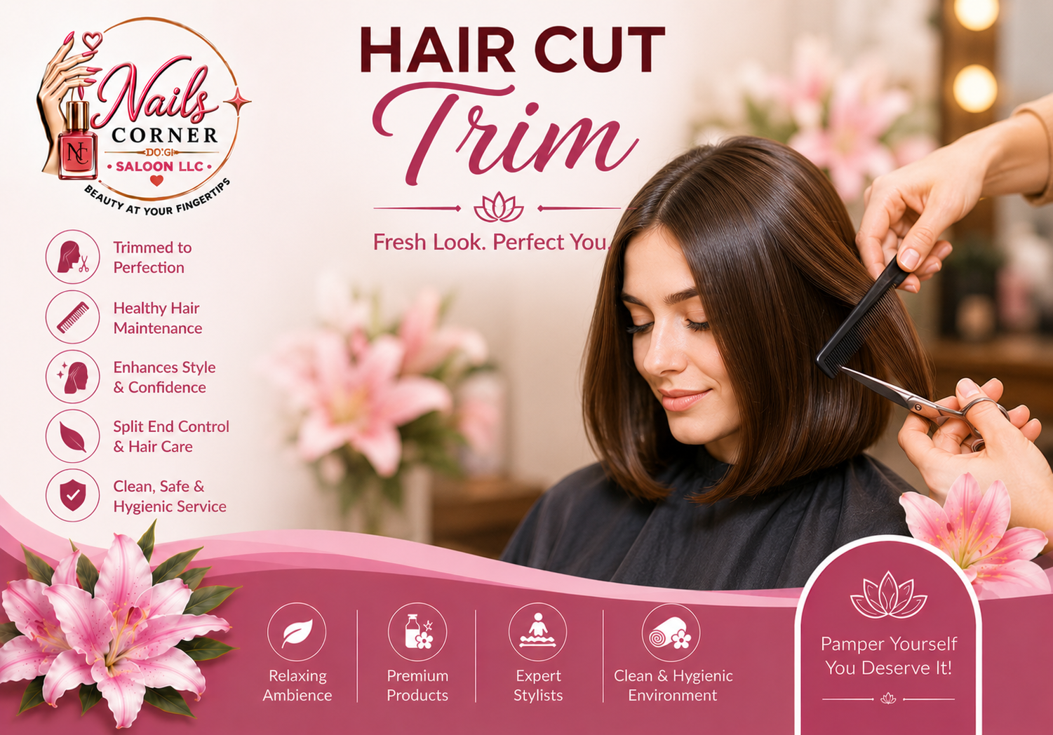 Hair Cut (Trim) - Start at