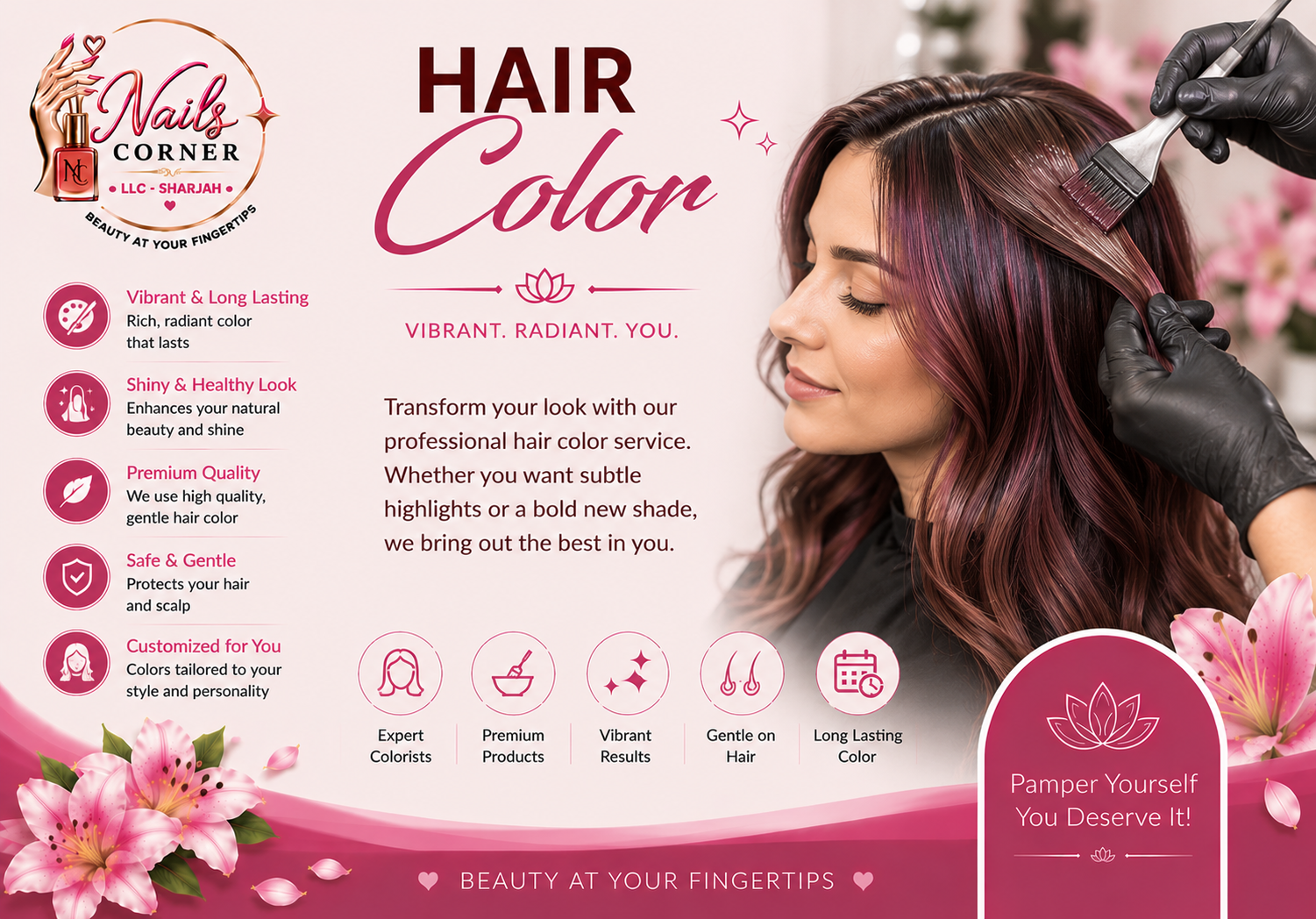 Hair Color - Start at