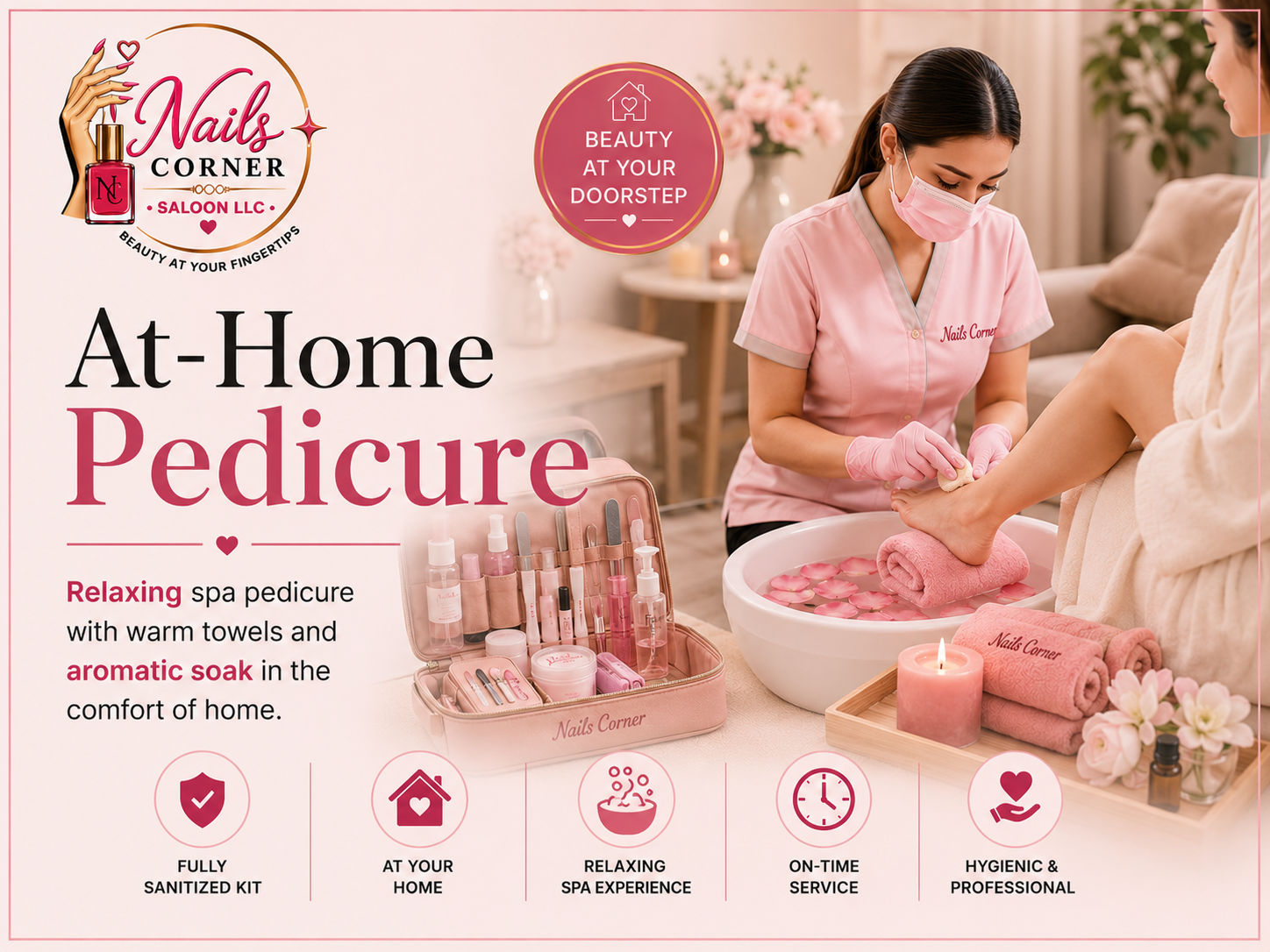 At-Home Pedicure